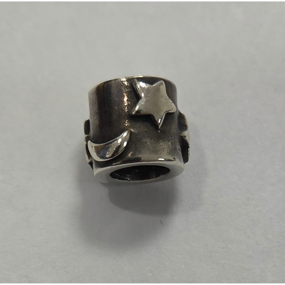Pandora Celestial Sun Moon Star Charm 925 Sterling Silver ALE Retired Bead
